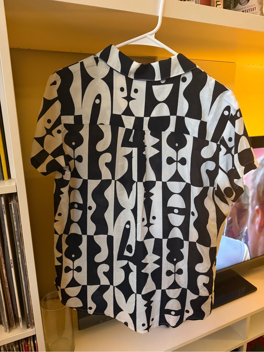 NOOWORKS JOYCE ILLUSIONS button down top / blouse NWOT - Picture 2 of 3